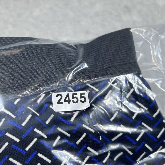 Ann Taylor Pants Womens 12 Black Blue Geometric Pull On Trousers Career Pockets - Picture 12 of 12